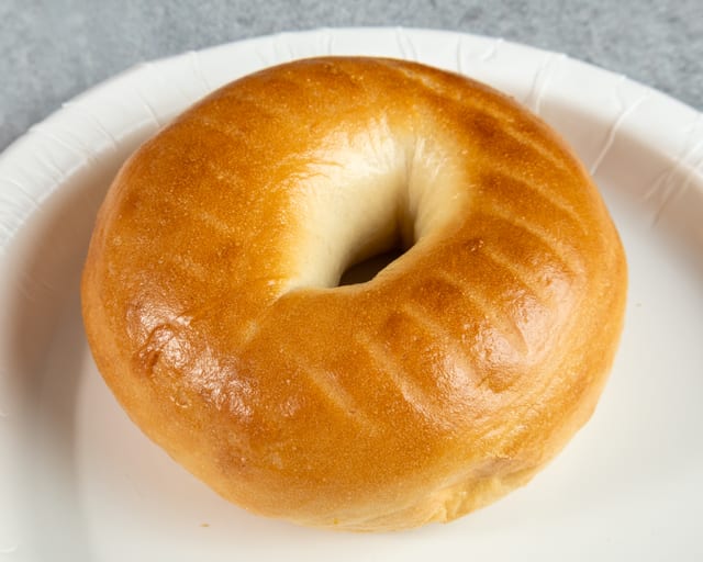 Plain Bagel As-Is.