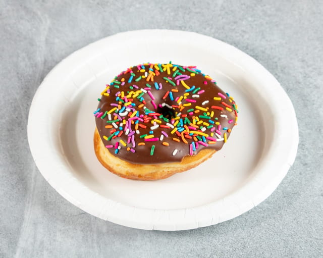 Sprinkles Donut.